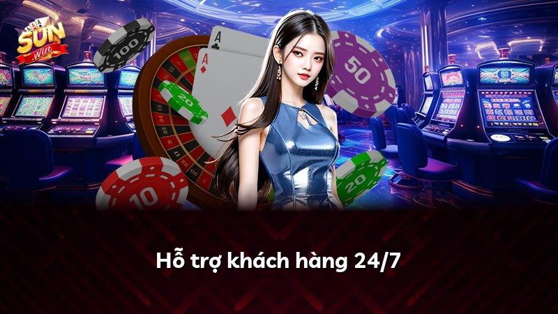 Hỗ trợ khách hàng 24/7